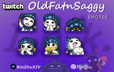 Twitch Emotes for OldFatnSaggy